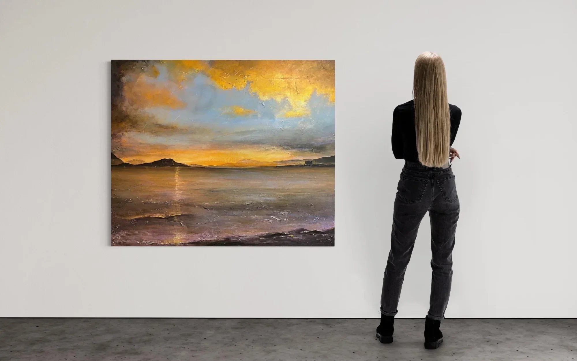 Loch Linnhe Sunset | Statement Interior Wall Art from Scotland - All Prints