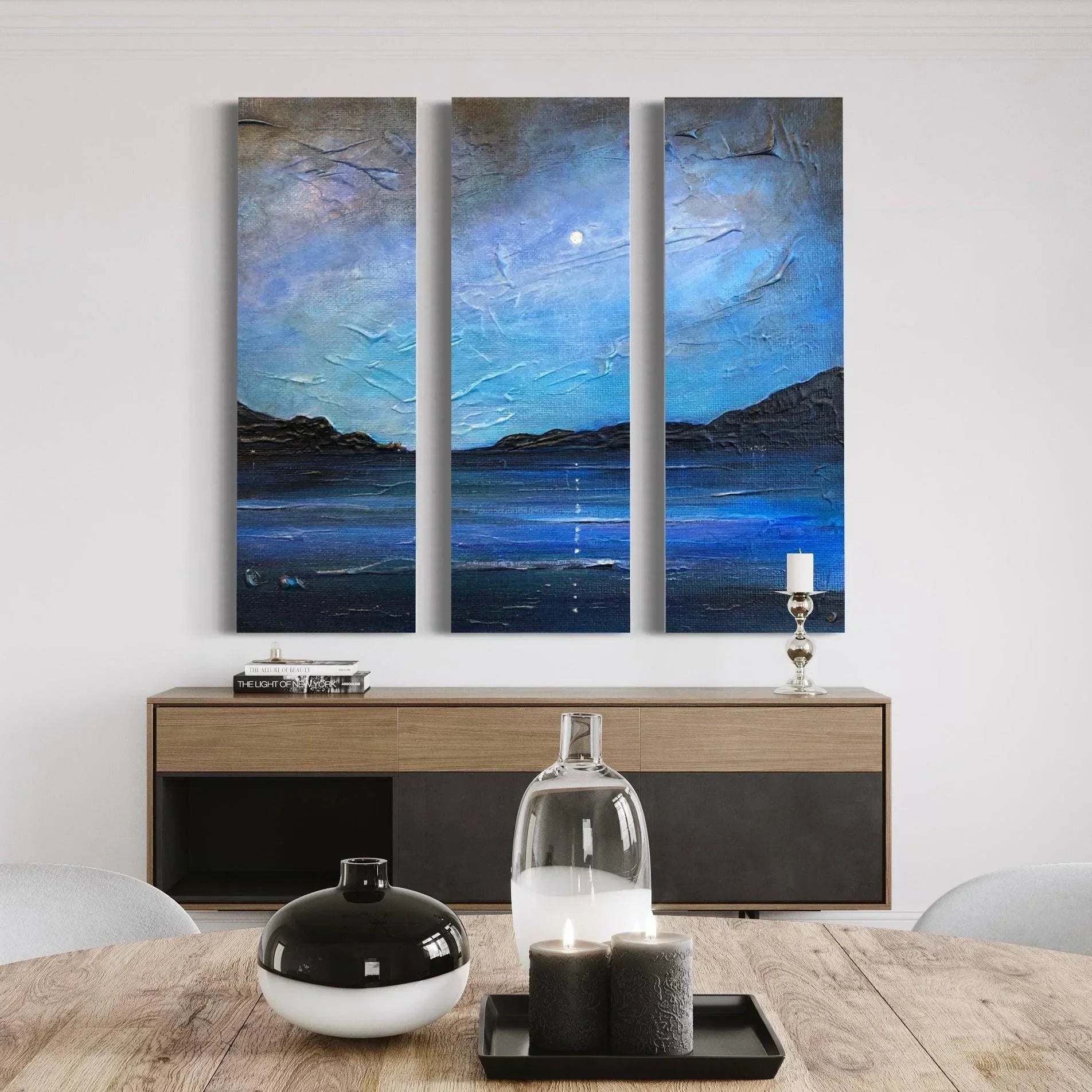 Loch Ness Moonlight | Statement Interior Wall Art from Scotland