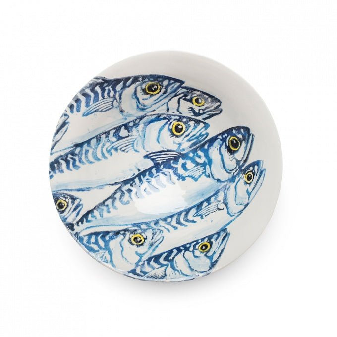 Mackerel Salad Bowl - The Nancy Smillie Shop - Art, Jewellery & Designer Gifts Glasgow