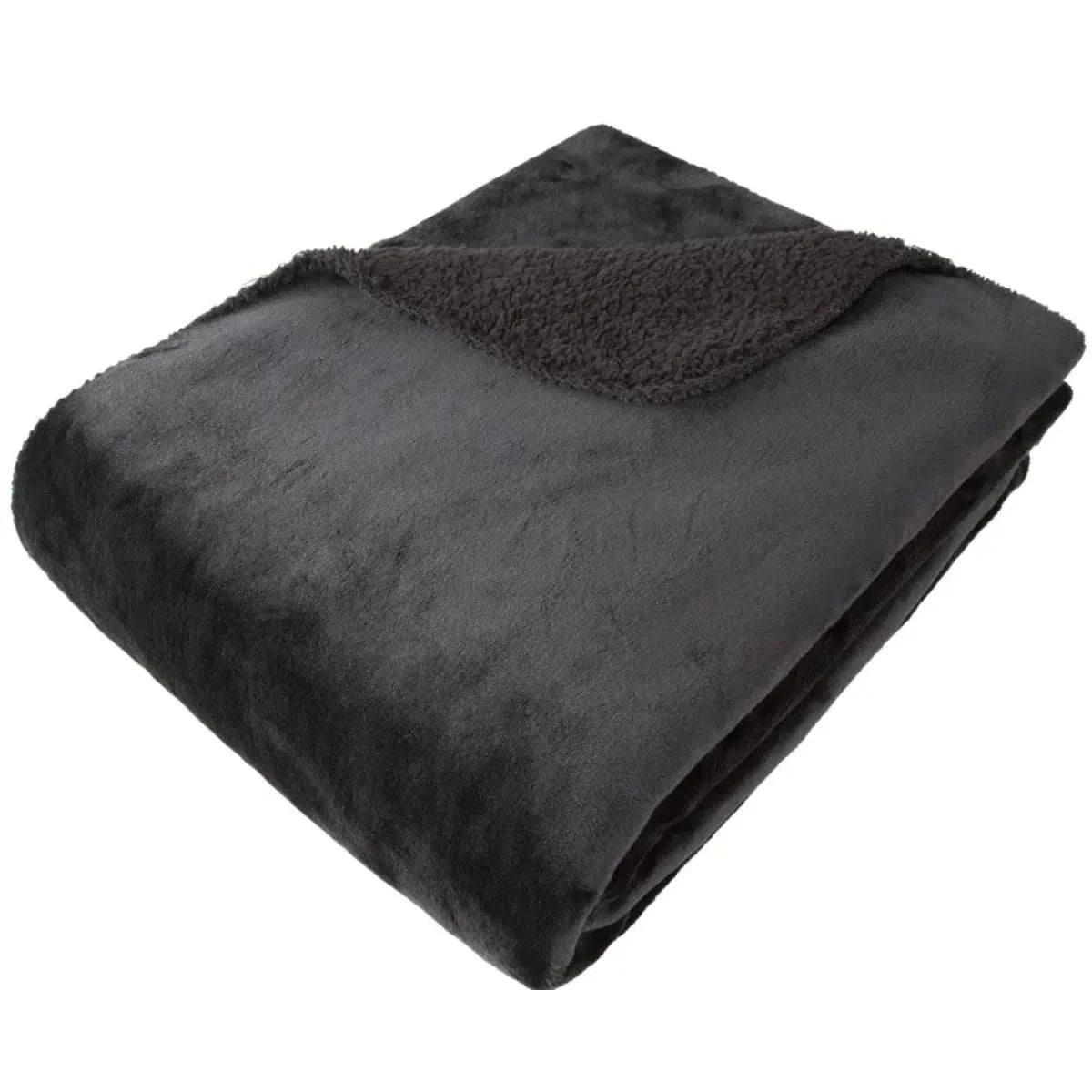 Black Softest Cosy Throw