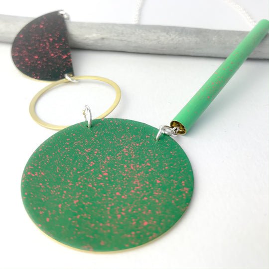 Masca Fiesta Necklace - The Nancy Smillie Shop - Art, Jewellery & Designer Gifts Glasgow