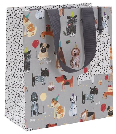 Medium Dogs Tails Gift Bag - The Nancy Smillie Shop - Art, Jewellery & Designer Gifts Glasgow