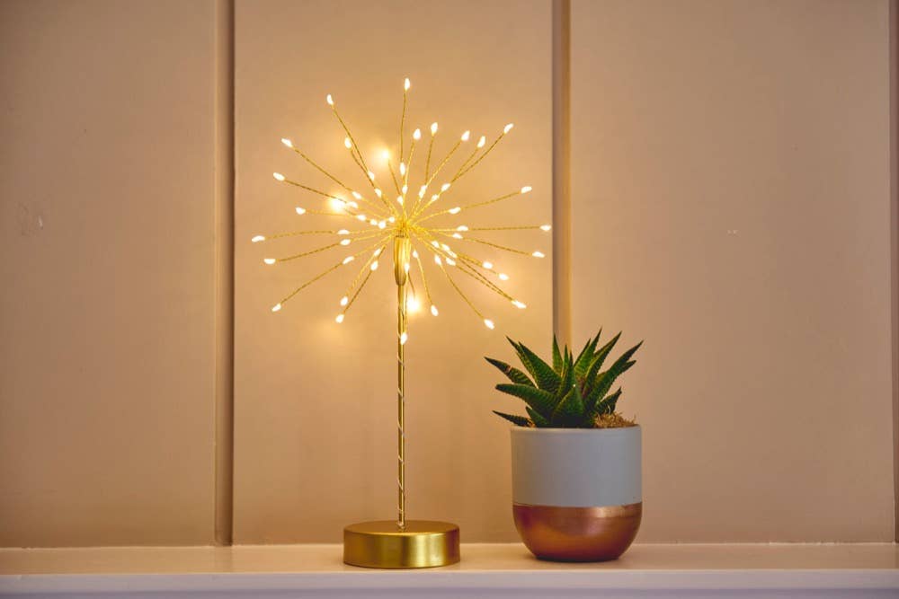 Mini Table Starburst: Gold - Gifts Under £15 - Scotland