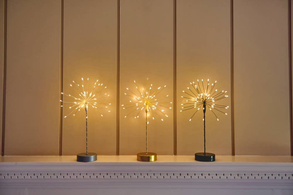 Mini Table Starburst: Gold - Gifts Under £15 - Scotland