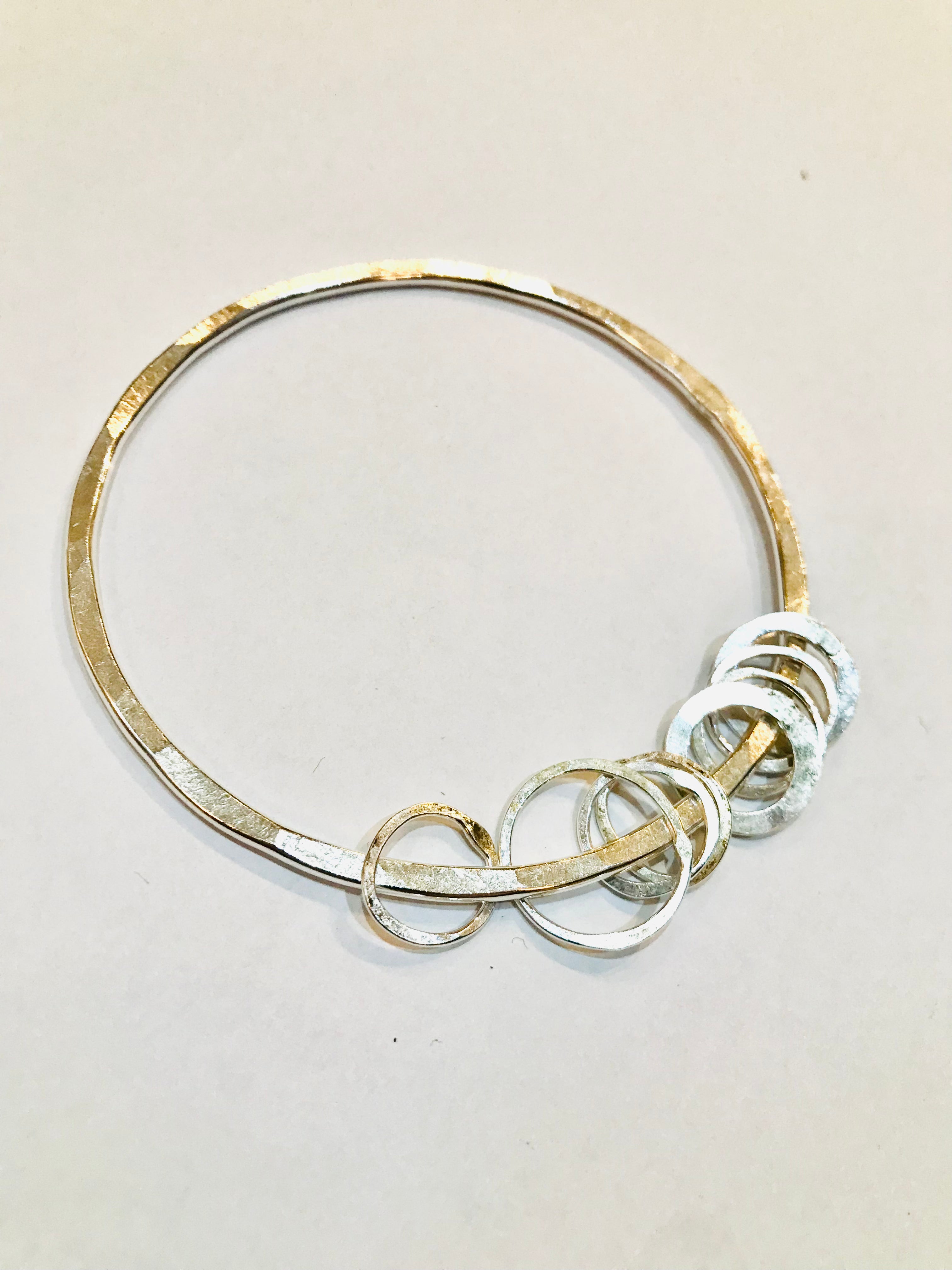 Multi Hoop Bangle - The Nancy Smillie Shop - Art, Jewellery & Designer Gifts Glasgow