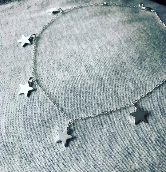 Multi Star Necklace - The Nancy Smillie Shop - Art, Jewellery & Designer Gifts Glasgow