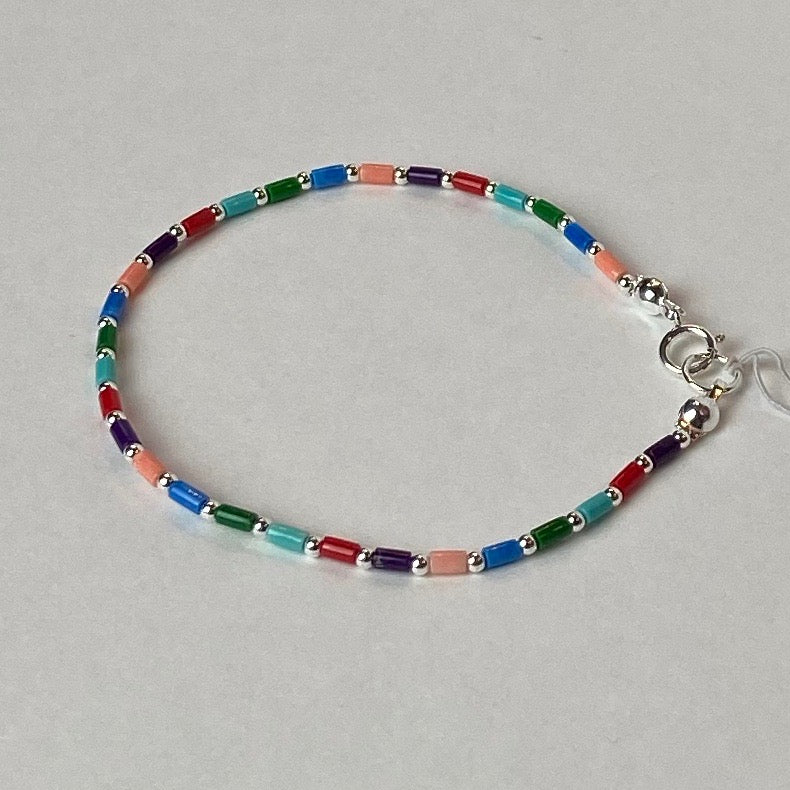 Multicolour Bracelet - The Nancy Smillie Shop - Art, Jewellery & Designer Gifts Glasgow