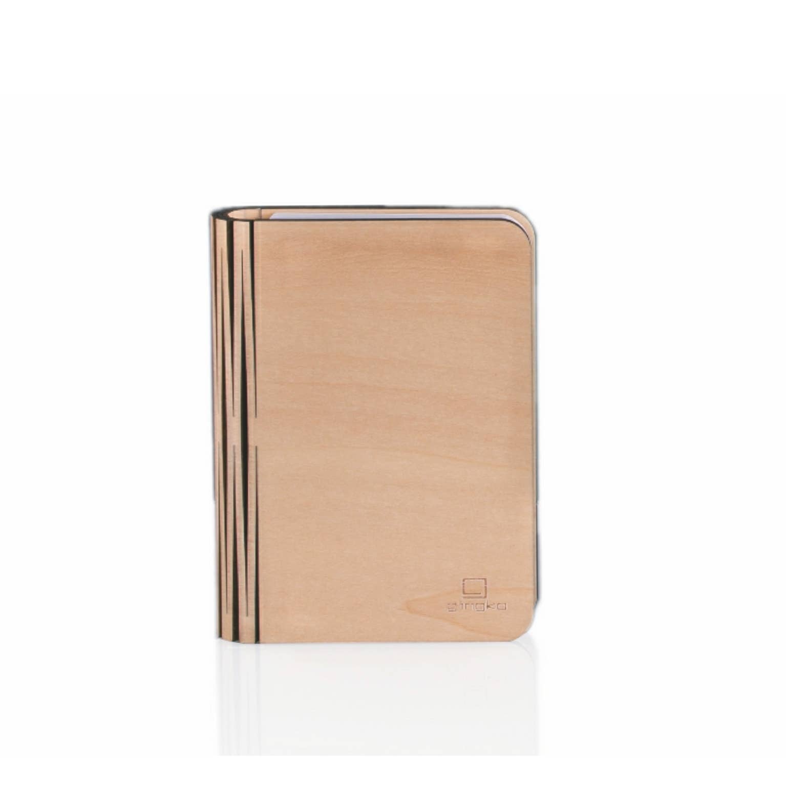 Rose gold flip phone case in sleek minimalist design