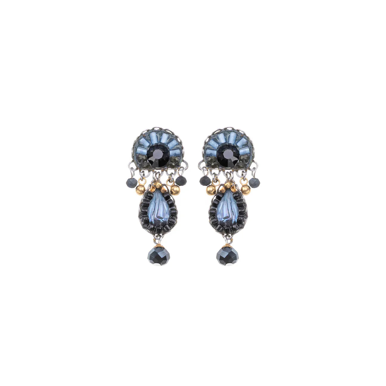 Navy Earring - Jewellery - Scotland