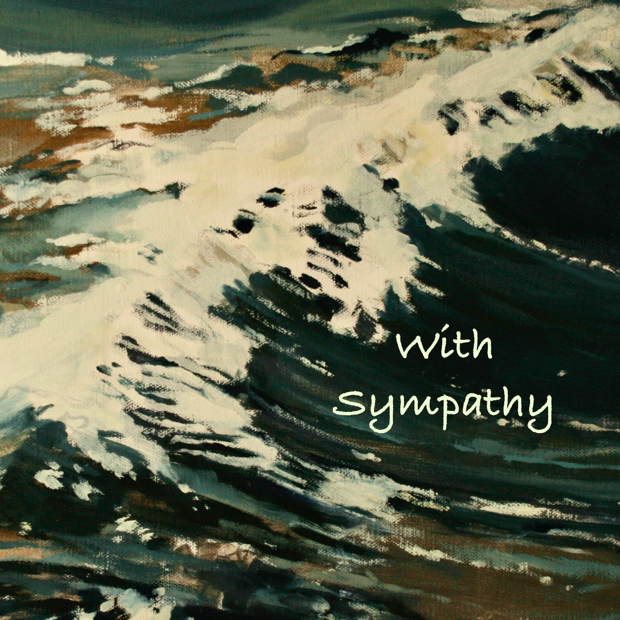 Ocean Wave With Sympathy Card - The Nancy Smillie Shop - Art, Jewellery & Designer Gifts Glasgow