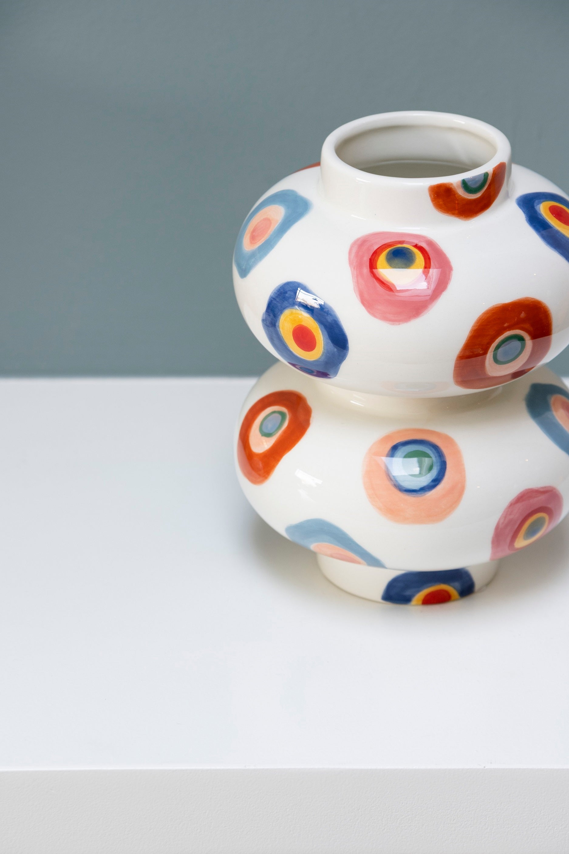 Ojos Vivo Vase - The Nancy Smillie Shop - Art, Jewellery & Designer Gifts Glasgow