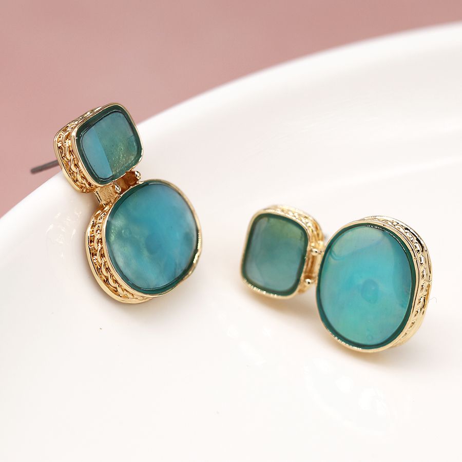 Opalescent Earrings - The Nancy Smillie Shop - Art, Jewellery & Designer Gifts Glasgow