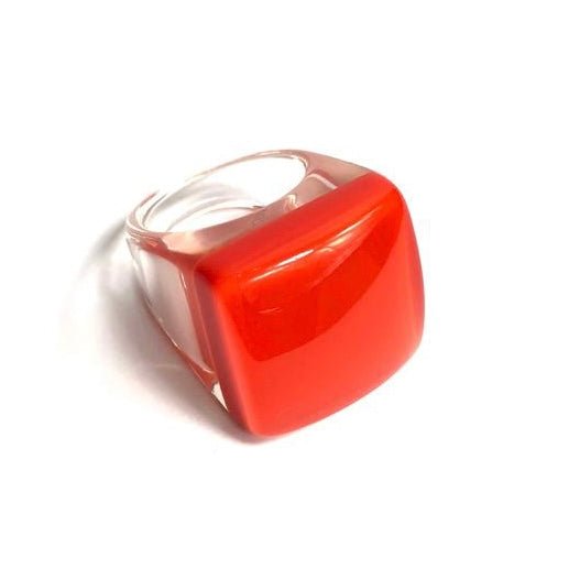 Orange Statement Ring - The Nancy Smillie Shop - Art, Jewellery & Designer Gifts Glasgow