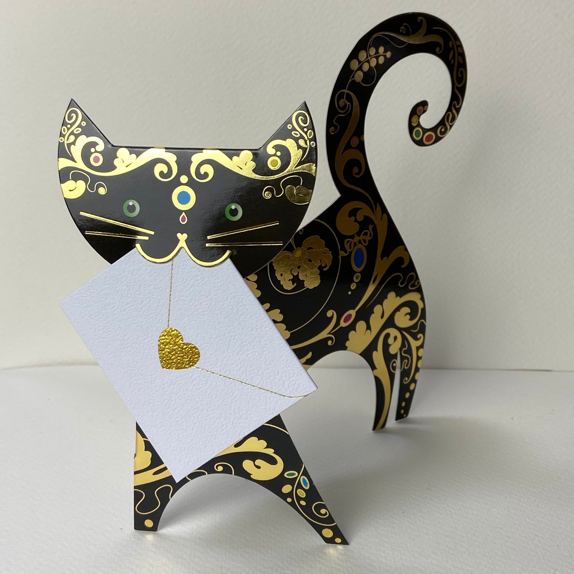 Paris Cat Card - The Nancy Smillie Shop - Art, Jewellery & Designer Gifts Glasgow