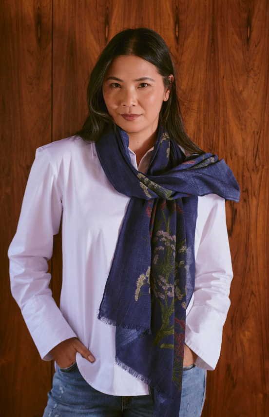 Parsley seed Wool Scarf - Scarves! - Scotland
