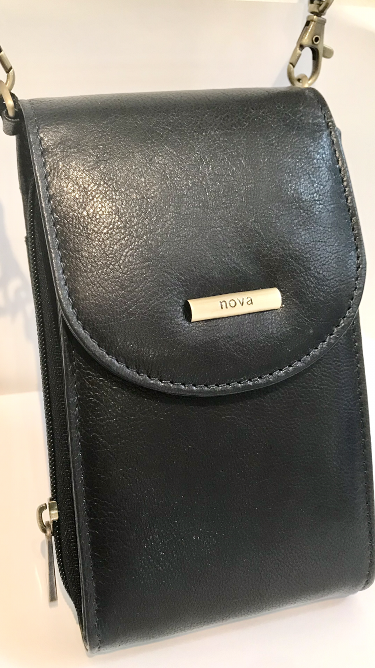 Phone Case with Purse Navy | The Nancy Smillie Shop - Art, Jewellery & Designer Gifts Glasgow Scotland