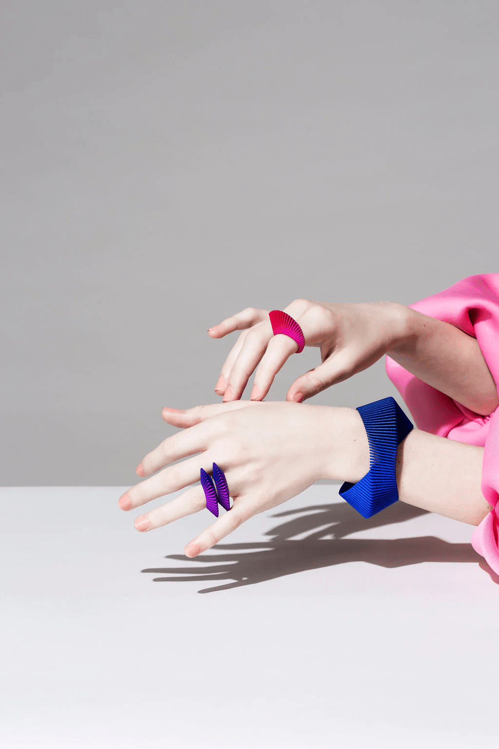 Pink Helix Ring - The Nancy Smillie Shop - Art, Jewellery & Designer Gifts Glasgow