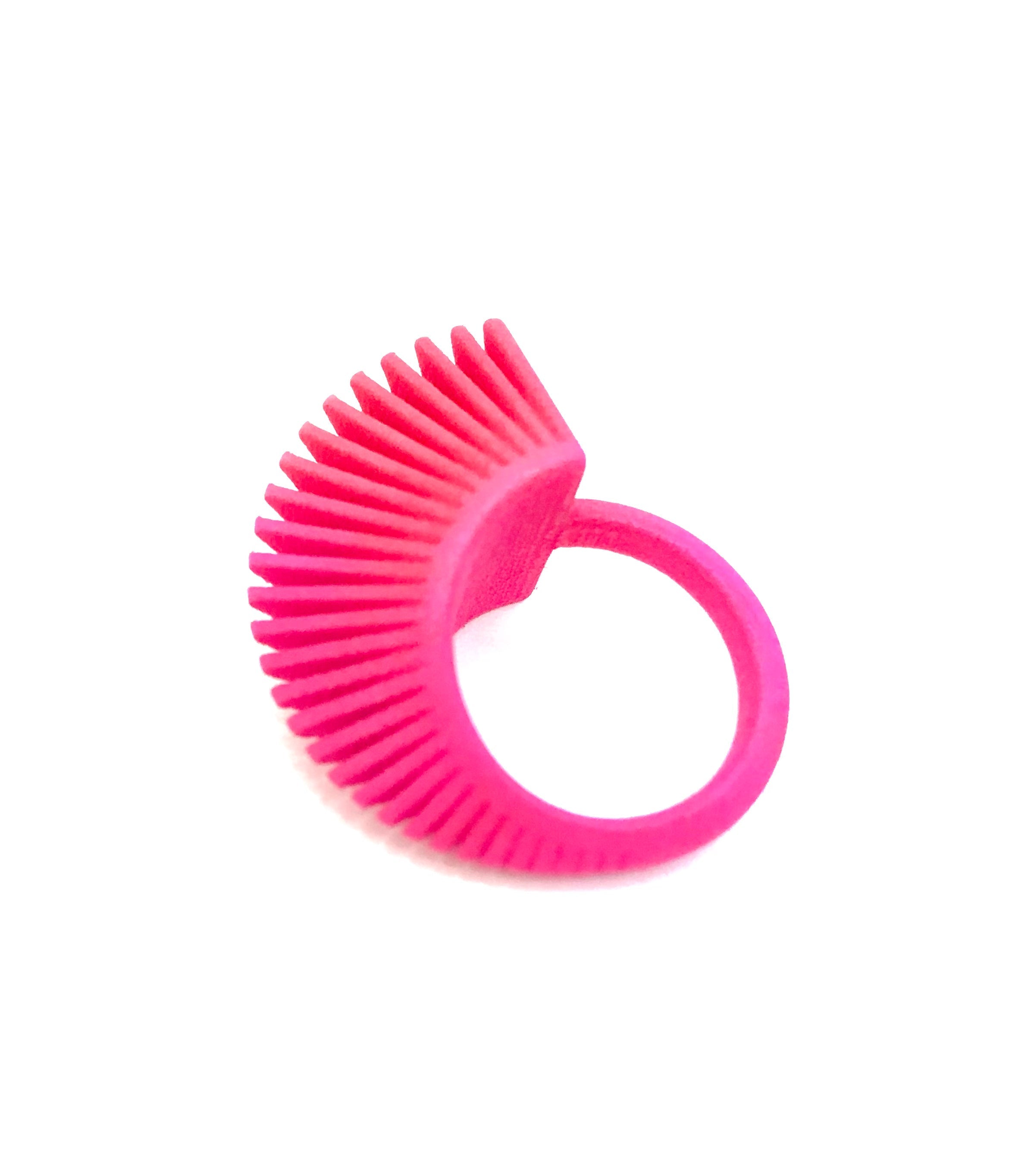 Pink Spiral Ring - The Nancy Smillie Shop - Art, Jewellery & Designer Gifts Glasgow