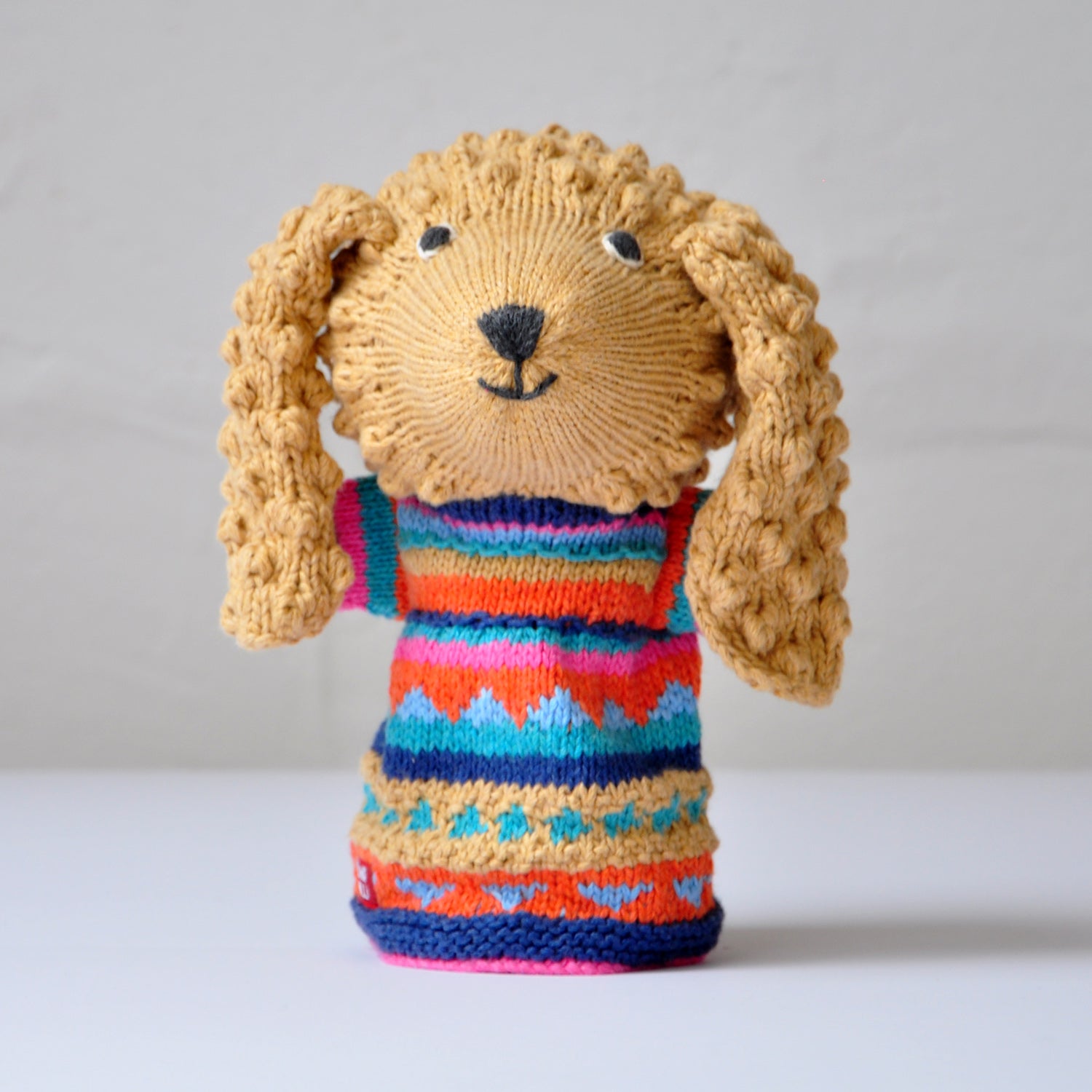 Poodle Hand Puppet - The Nancy Smillie Shop - Art, Jewellery & Designer Gifts Glasgow