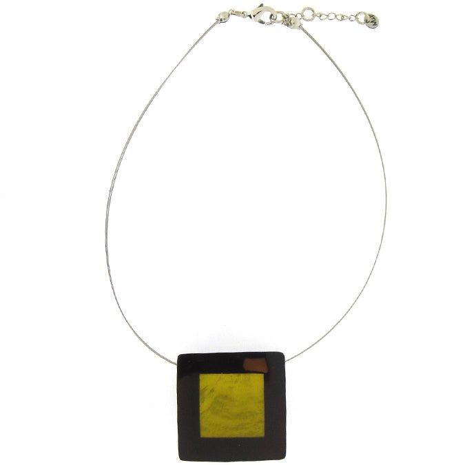 Port Square Pendant - The Nancy Smillie Shop - Art, Jewellery & Designer Gifts Glasgow