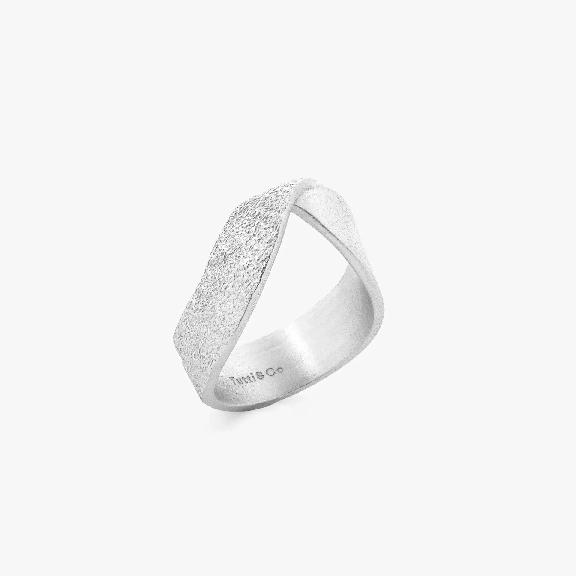 Praise Ring Silver - The Nancy Smillie Shop - Art, Jewellery & Designer Gifts Glasgow