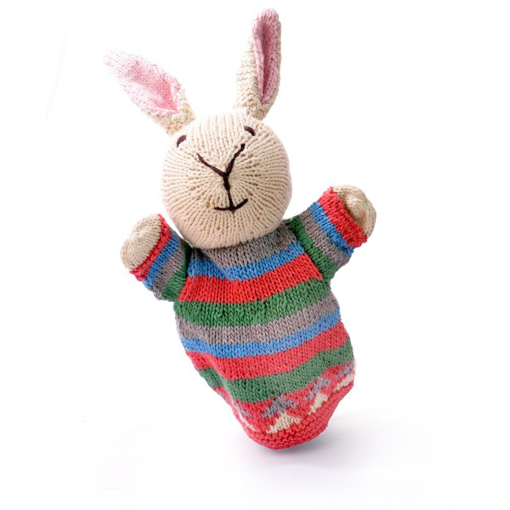 Rabbit Hand Puppet - The Nancy Smillie Shop - Art, Jewellery & Designer Gifts Glasgow