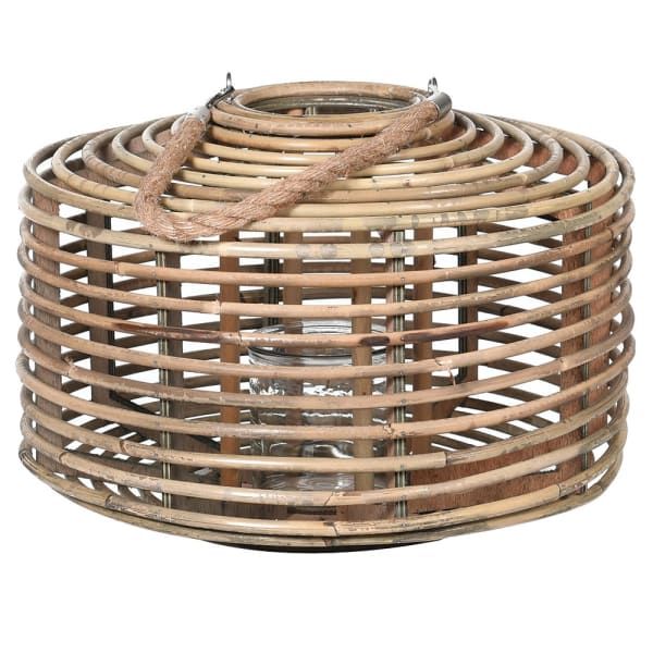Rattan Candle Holder - The Nancy Smillie Shop - Art, Jewellery & Designer Gifts Glasgow