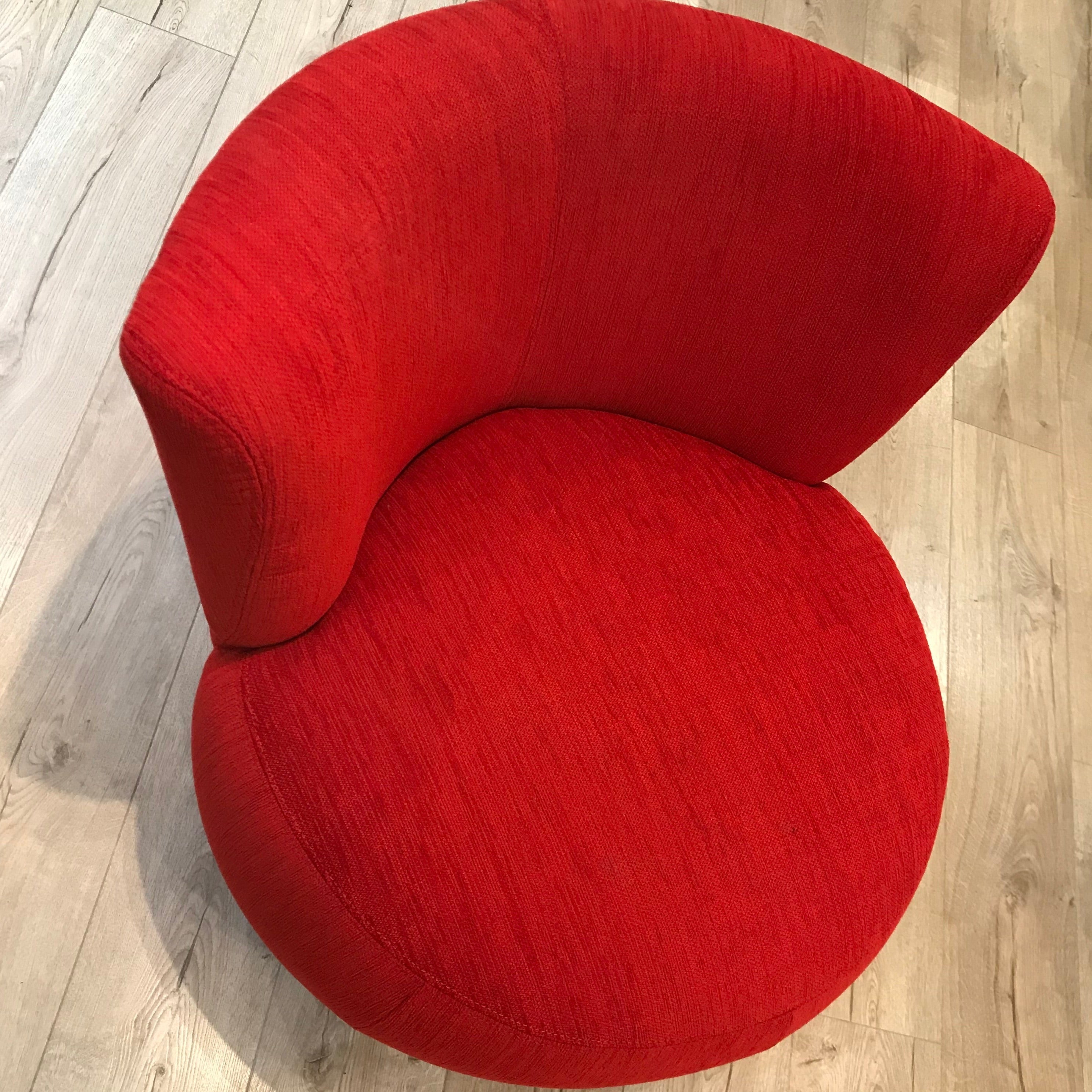 Red Boss Chair - The Nancy Smillie Shop - Art, Jewellery & Designer Gifts Glasgow