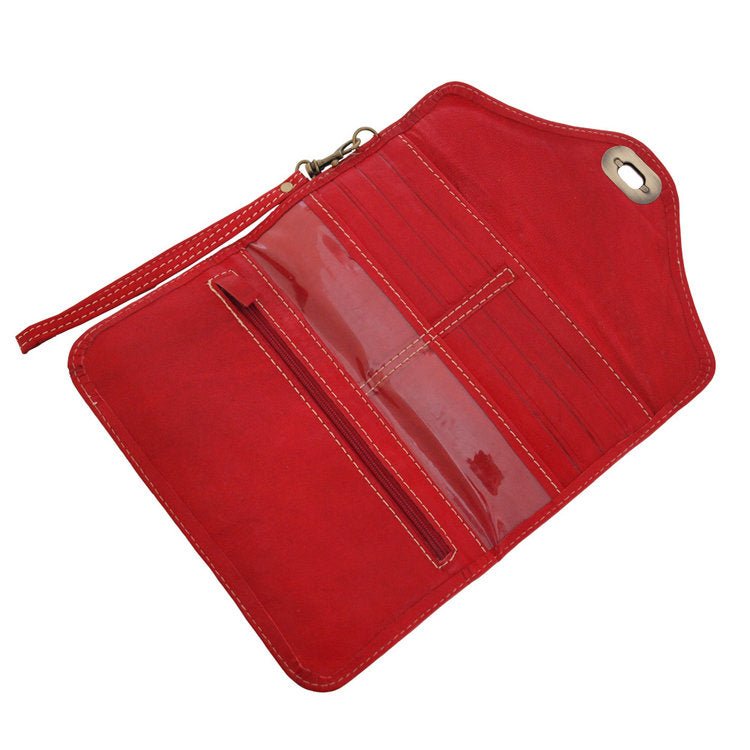 Red Decorative Purse - The Nancy Smillie Shop - Art, Jewellery & Designer Gifts Glasgow