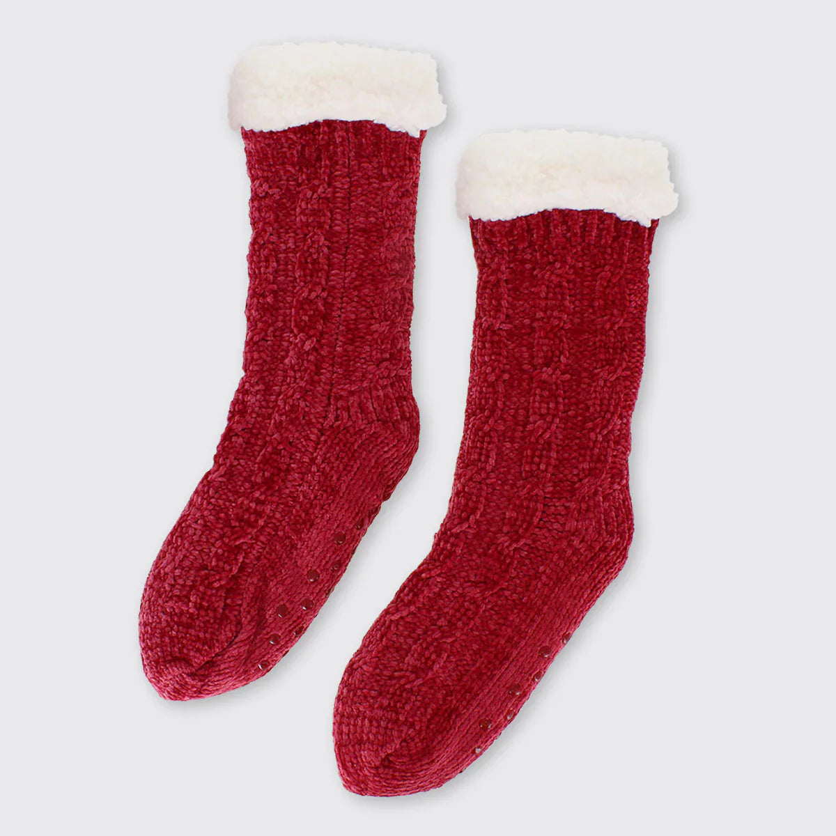 Red Thick Socks | The Nancy Smillie Shop - Art, Jewellery & Designer Gifts Glasgow Scotland