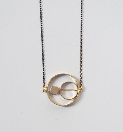 Rings Within Rings Pendant - The Nancy Smillie Shop - Art, Jewellery & Designer Gifts Glasgow