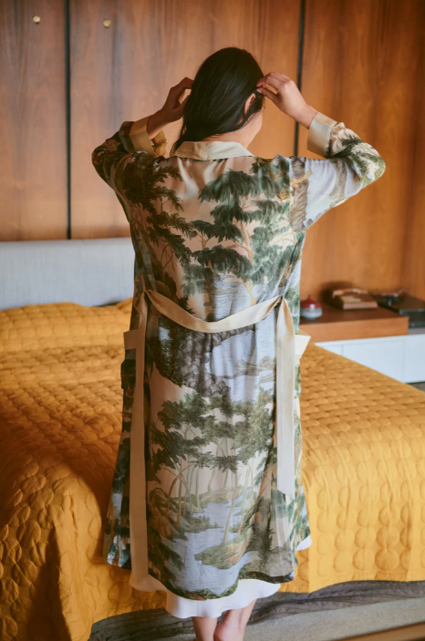 Rivers and trees Natural Gown - Clothing - Scotland