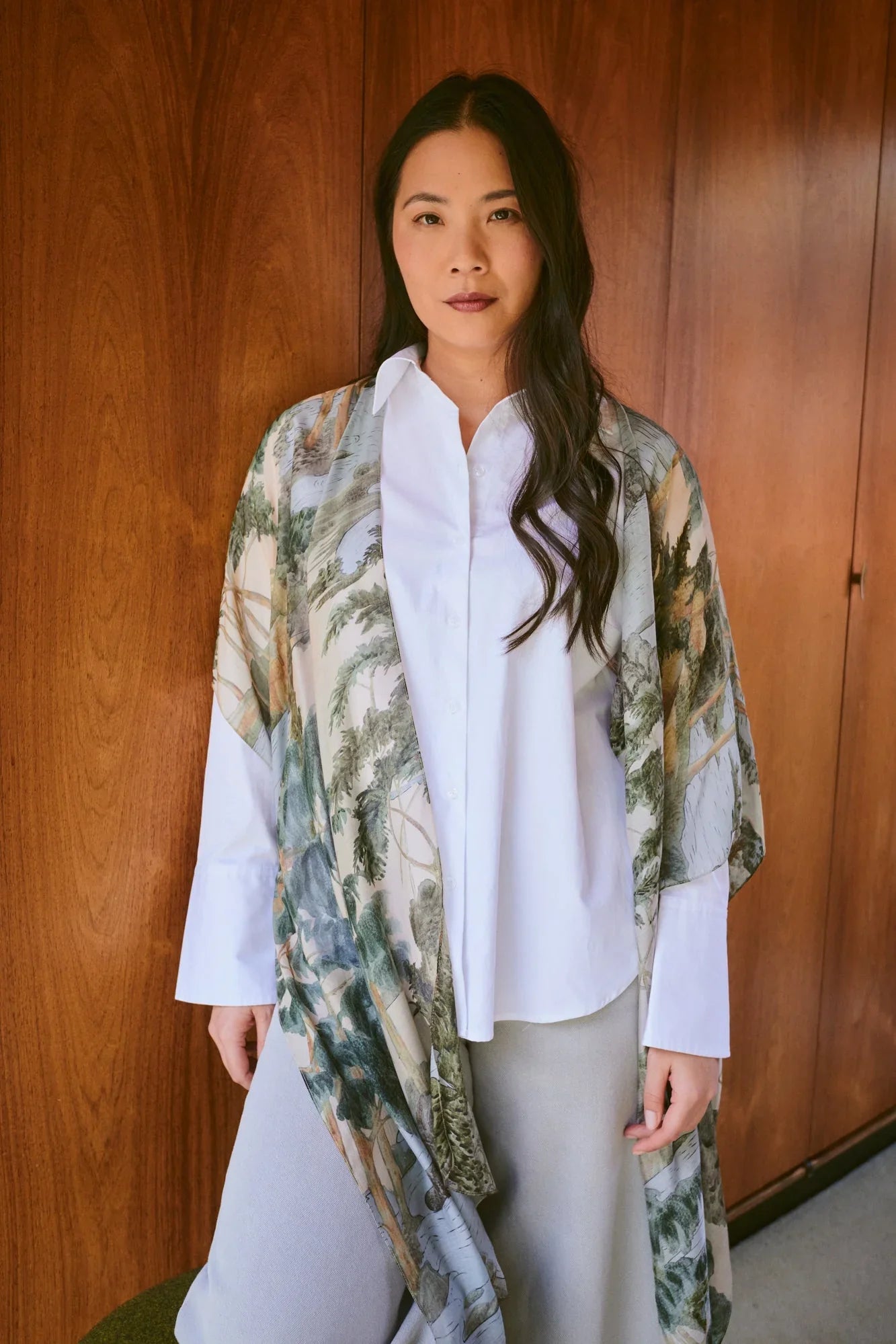 Rivers and Trees Natural Throwover - Clothing - Scotland