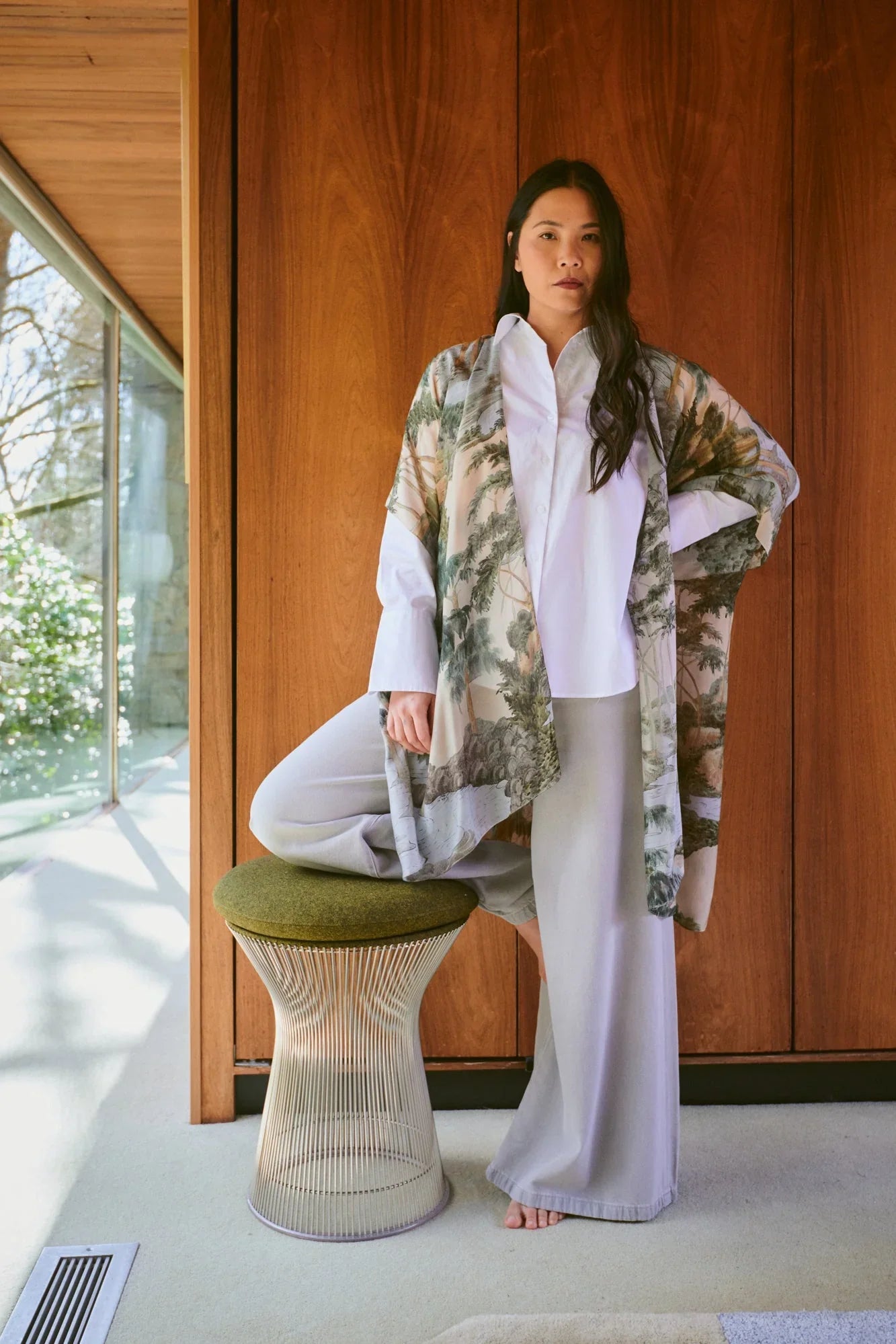 Rivers and Trees Natural Throwover - Clothing - Scotland