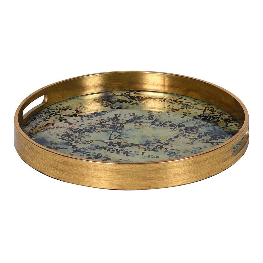 Round Blossom Tray - The Nancy Smillie Shop - Art, Jewellery & Designer Gifts Glasgow