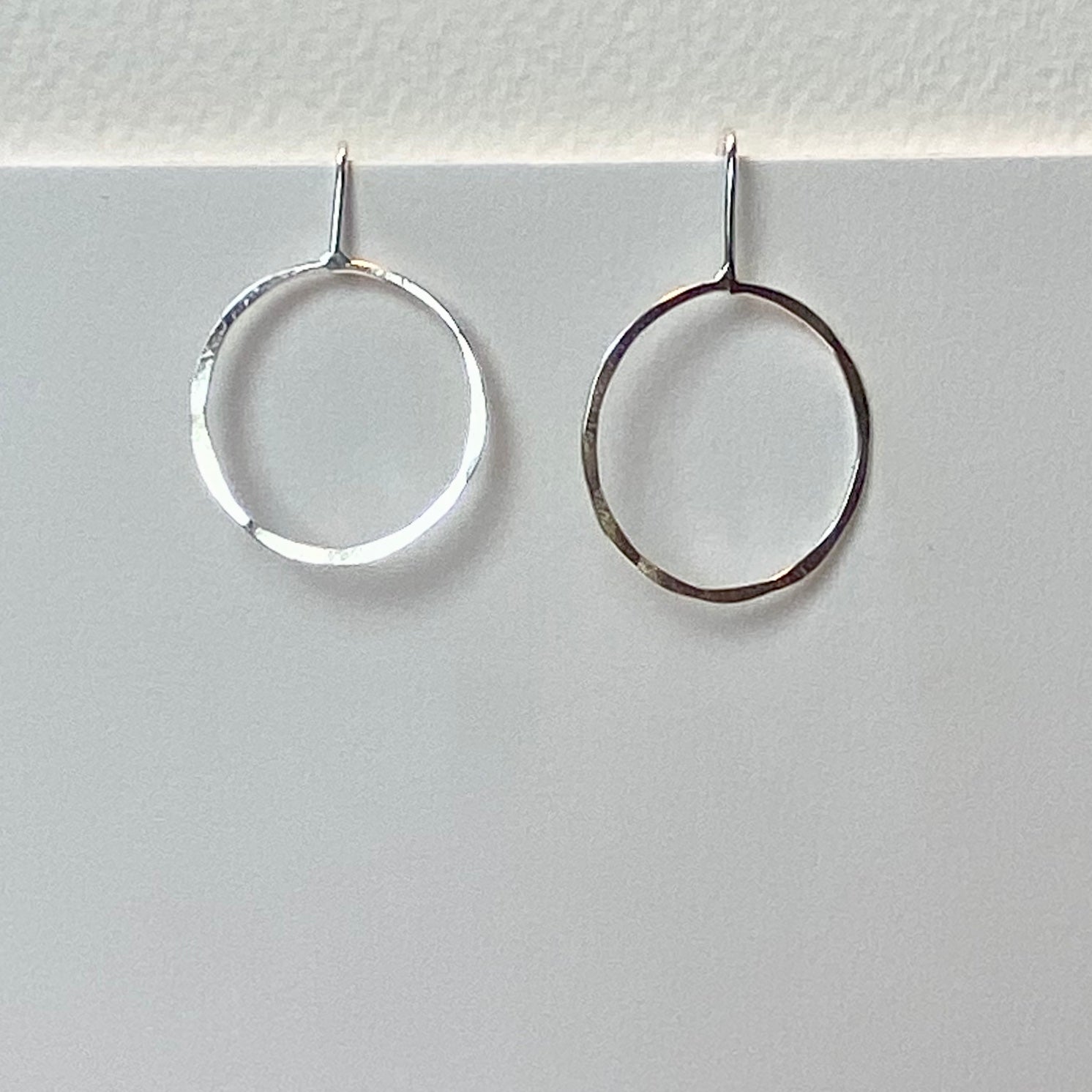 Round Outline Earrings - The Nancy Smillie Shop - Art, Jewellery & Designer Gifts Glasgow