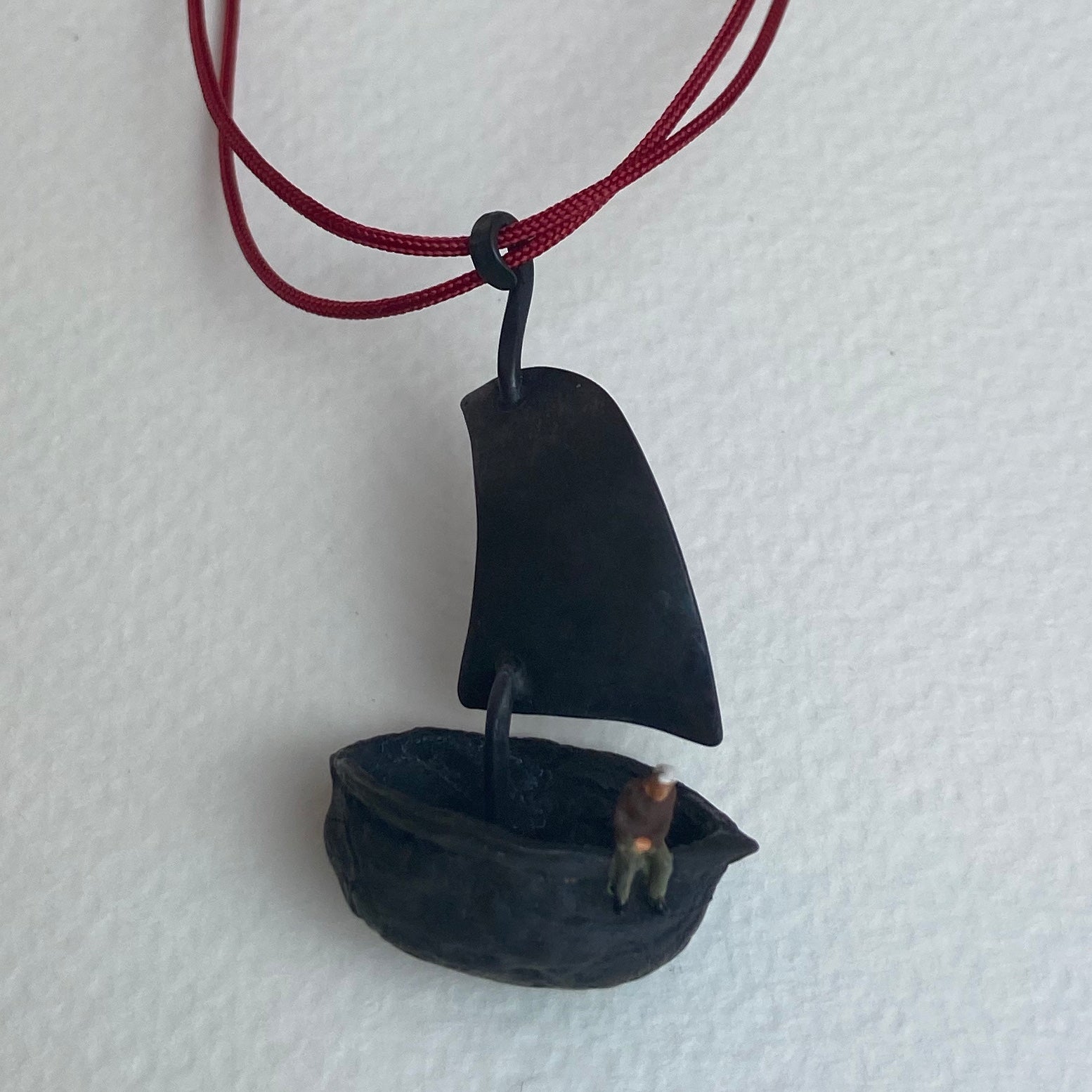 Sailboat Necklace - The Nancy Smillie Shop - Art, Jewellery & Designer Gifts Glasgow
