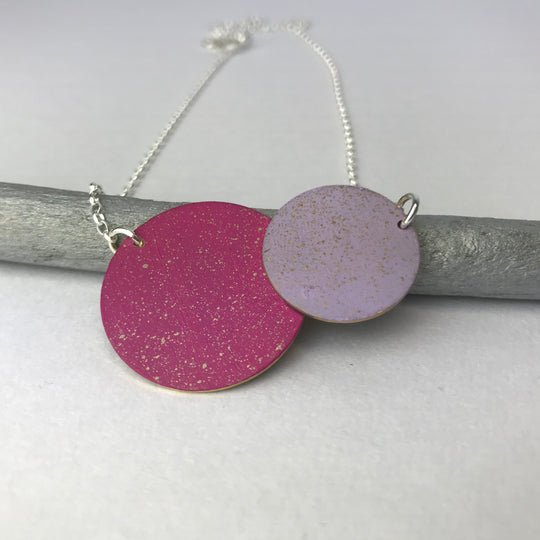 Santa Cruz Double Dot Necklace - The Nancy Smillie Shop - Art, Jewellery & Designer Gifts Glasgow