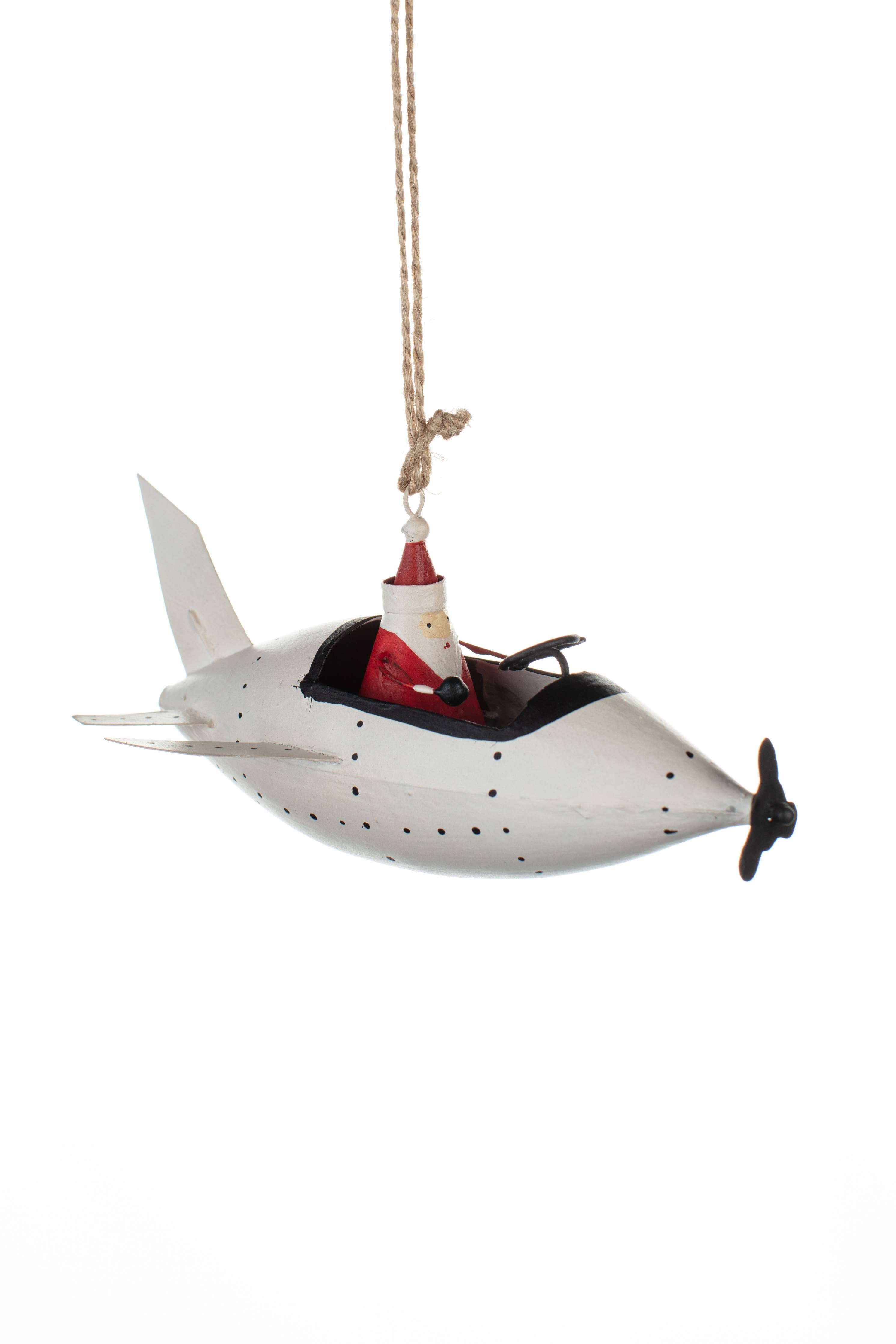 Santa In White Plane - Gifts Under £10 - Scotland