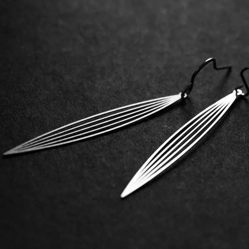 Sasgrass Earrings Silver - The Nancy Smillie Shop - Art, Jewellery & Designer Gifts Glasgow