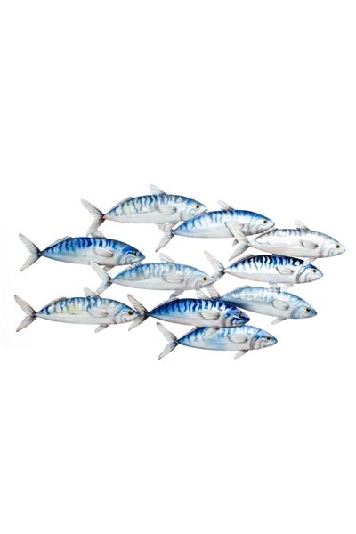 School of Mackerel Wall Art - The Nancy Smillie Shop - Art, Jewellery & Designer Gifts Glasgow