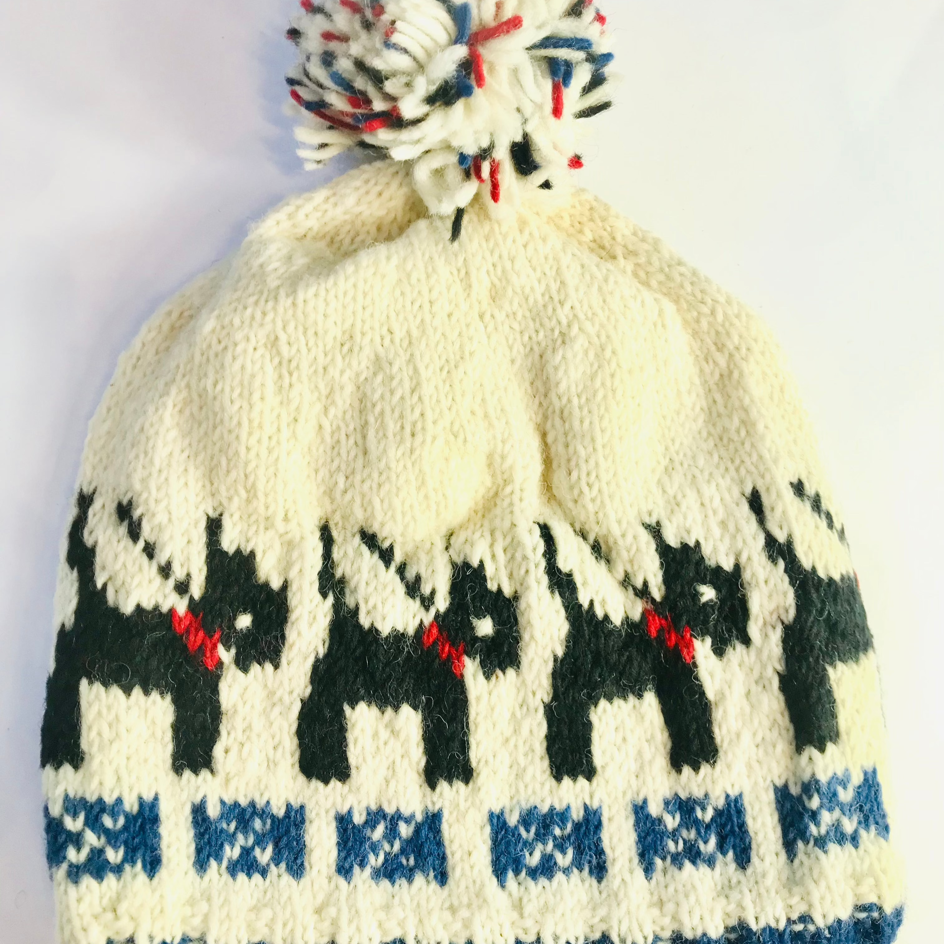 Scottie Bobble Beanie - The Nancy Smillie Shop - Art, Jewellery & Designer Gifts Glasgow