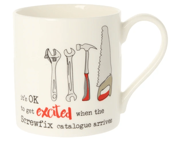 Screwfix Mug - The Nancy Smillie Shop - Art, Jewellery & Designer Gifts Glasgow