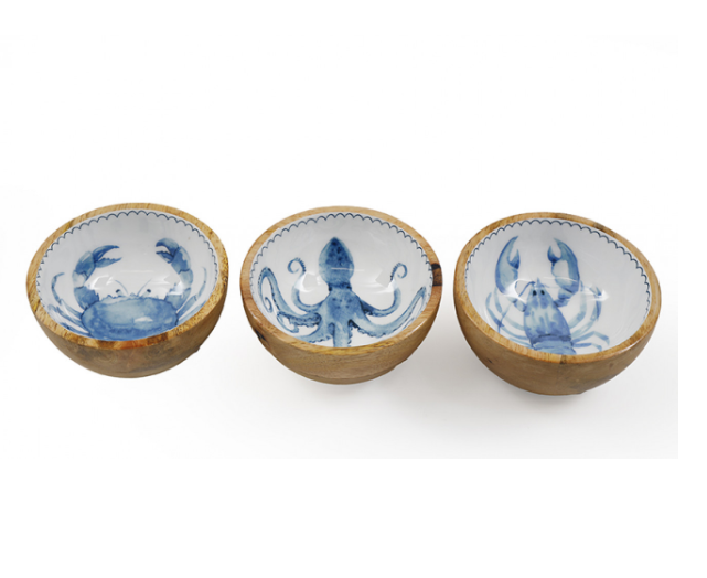 Sealife Enamel Bowl 11cm