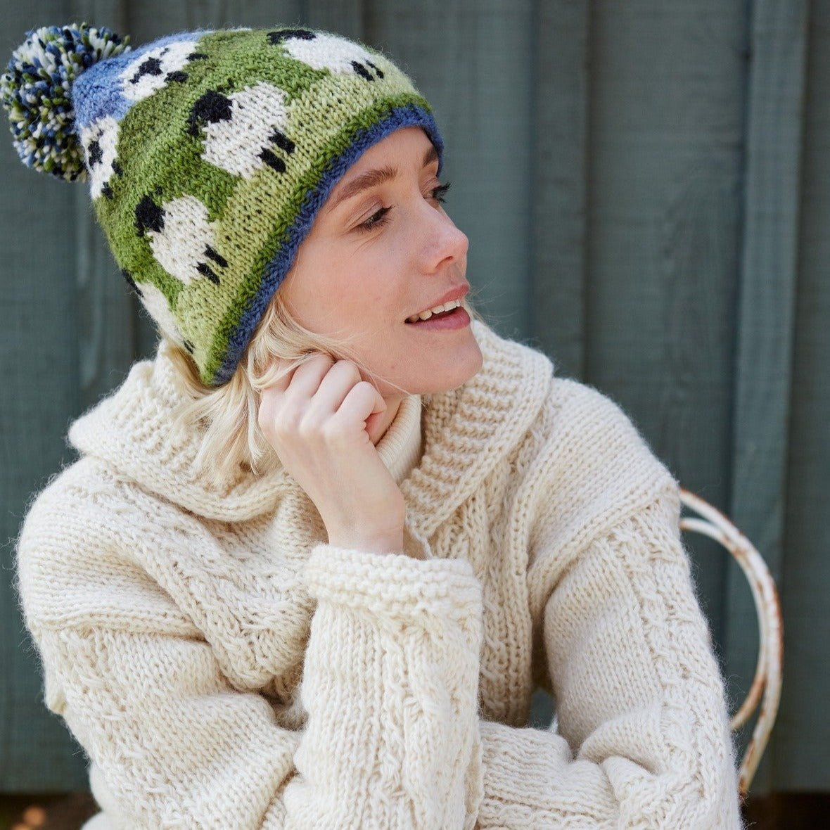 Sheep Beanie - The Nancy Smillie Shop - Art, Jewellery & Designer Gifts Glasgow