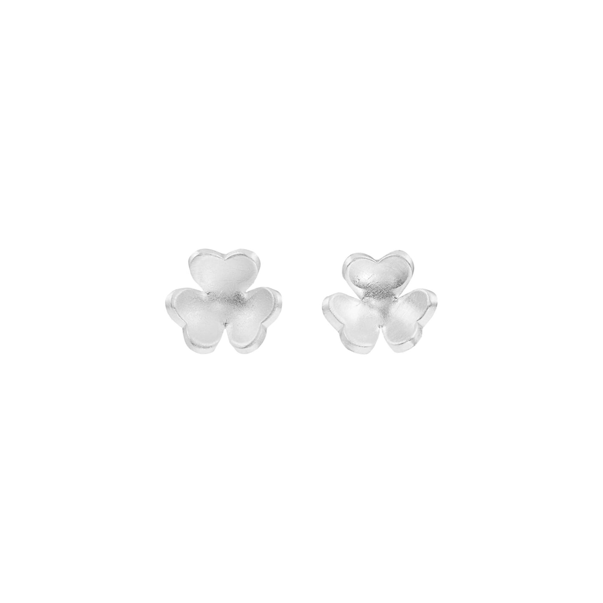 Silver Flower Shape Earrings - Jewellery - Scotland