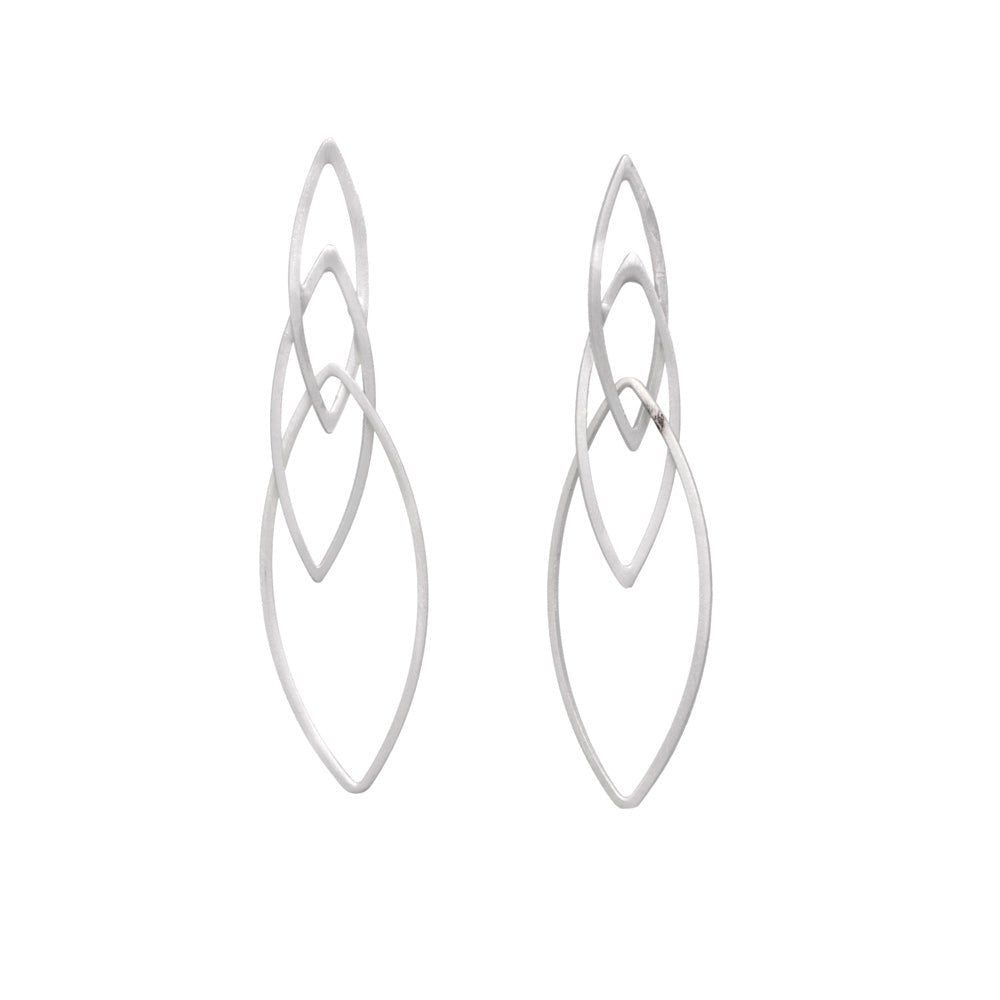 Silver Flowing Drops - The Nancy Smillie Shop - Art, Jewellery & Designer Gifts Glasgow
