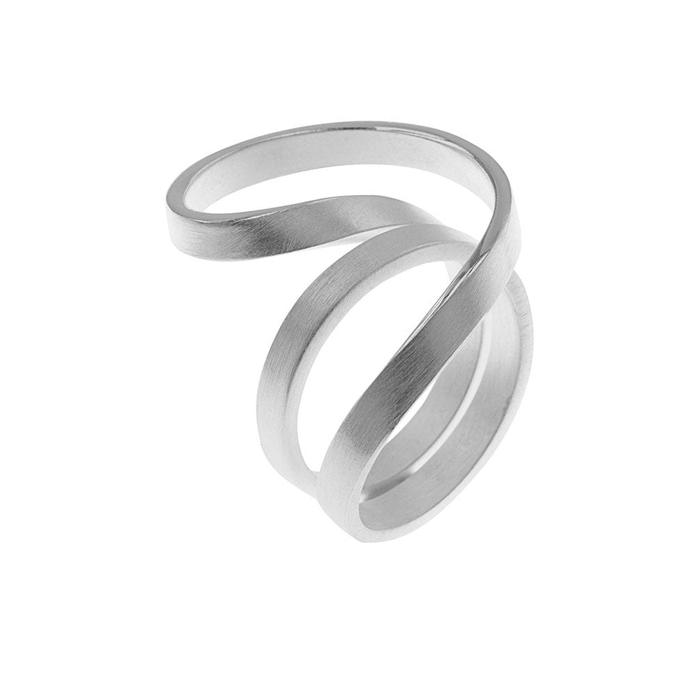 Silver Loop Ring - The Nancy Smillie Shop - Art, Jewellery & Designer Gifts Glasgow