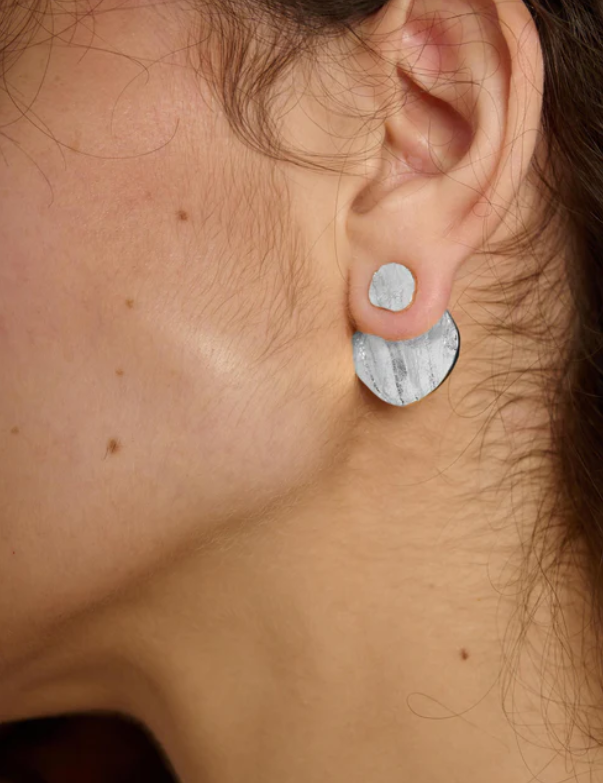 Silver Riva Earrings - Jewellery - Scotland