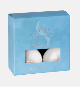 silver tealights vanilla and coconut - All House & Home - Scotland